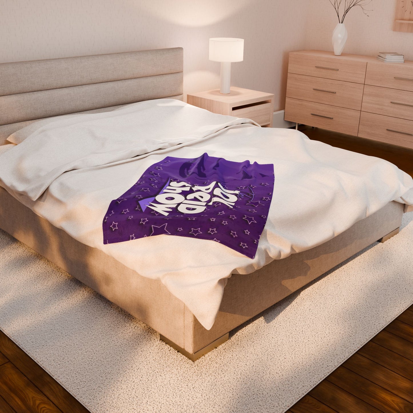 Joy Reid Show Plush Blanket