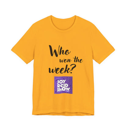 Who Won the Week?