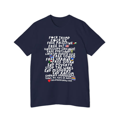 USA-Made Unisex Graphic T-Shirt: Empower Change, Social Justice, Activism, Protest Wear, Comfortable Cotton Tee