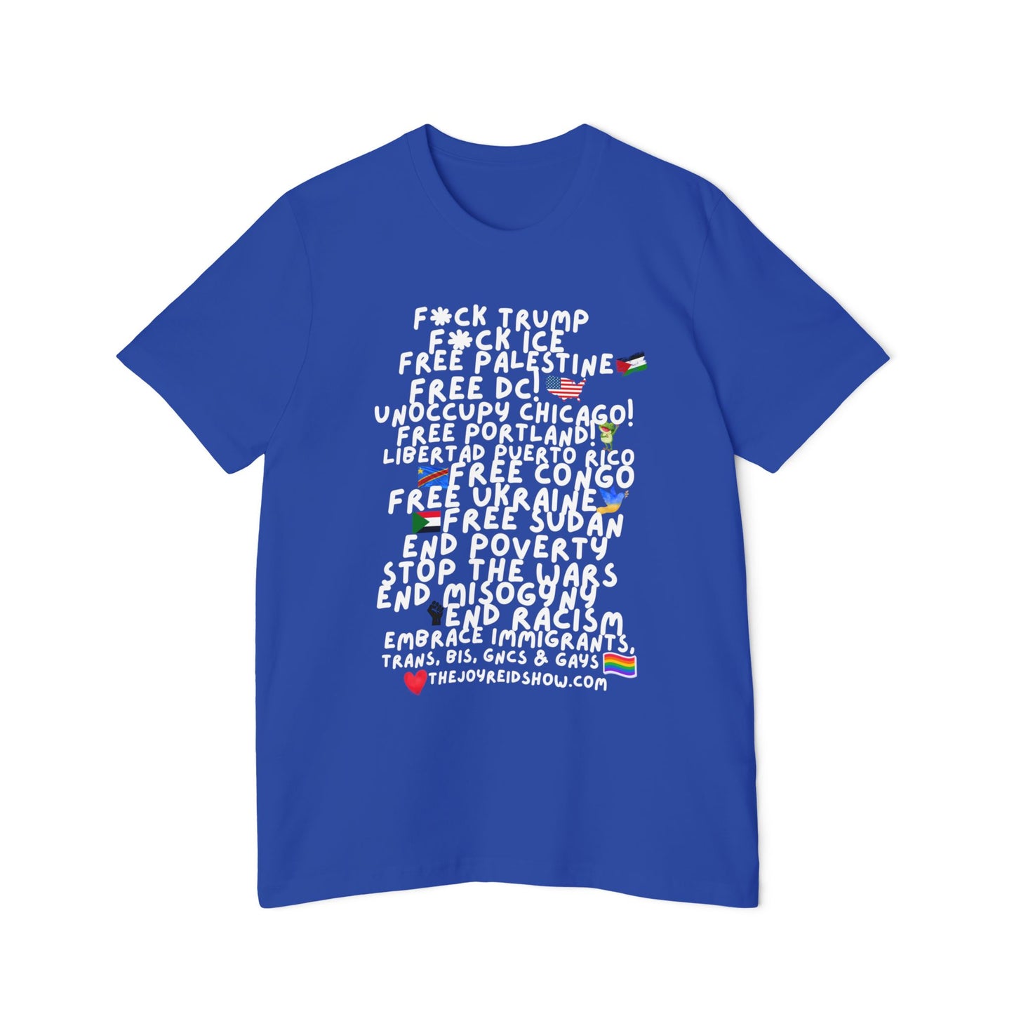 USA-Made Unisex Graphic T-Shirt: Empower Change, Social Justice, Activism, Protest Wear, Comfortable Cotton Tee
